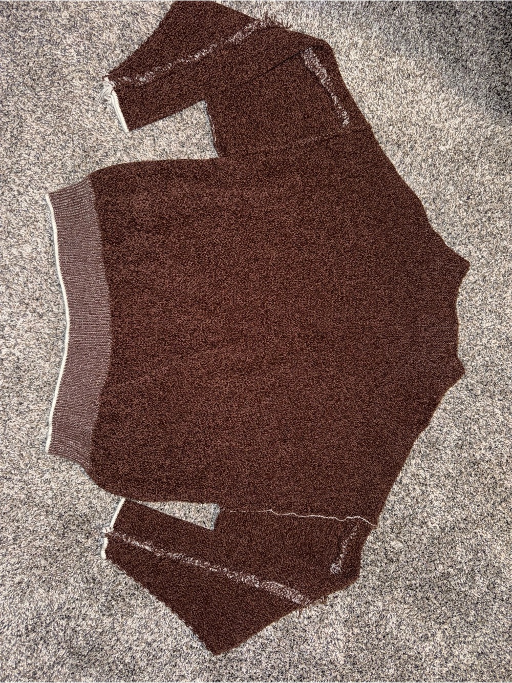Zenana Outfitters Chocolate Brown Sweater